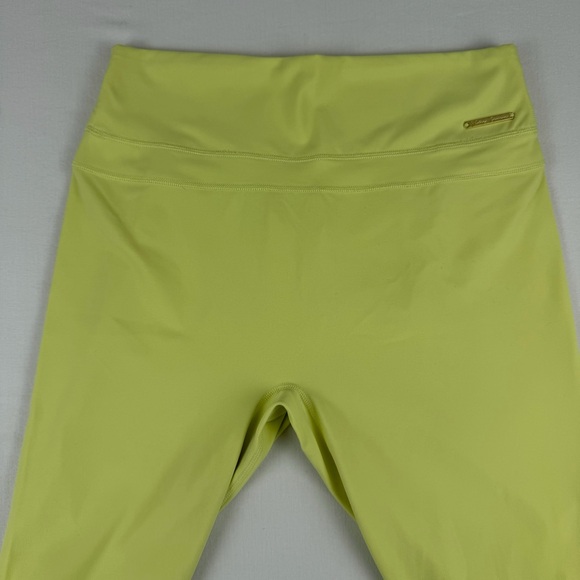 Gymshark Whitney‎ Simmons Neon Yellow, Scrunch Butt Leggings, Size Large - Picture 2 of 13